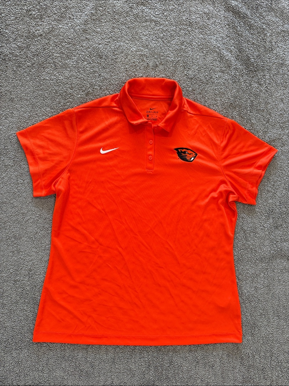 Nike Women’s OSU Beavers Bright Orange Polo